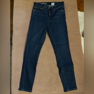 J Crew Toothpick Jean - Dark Wash